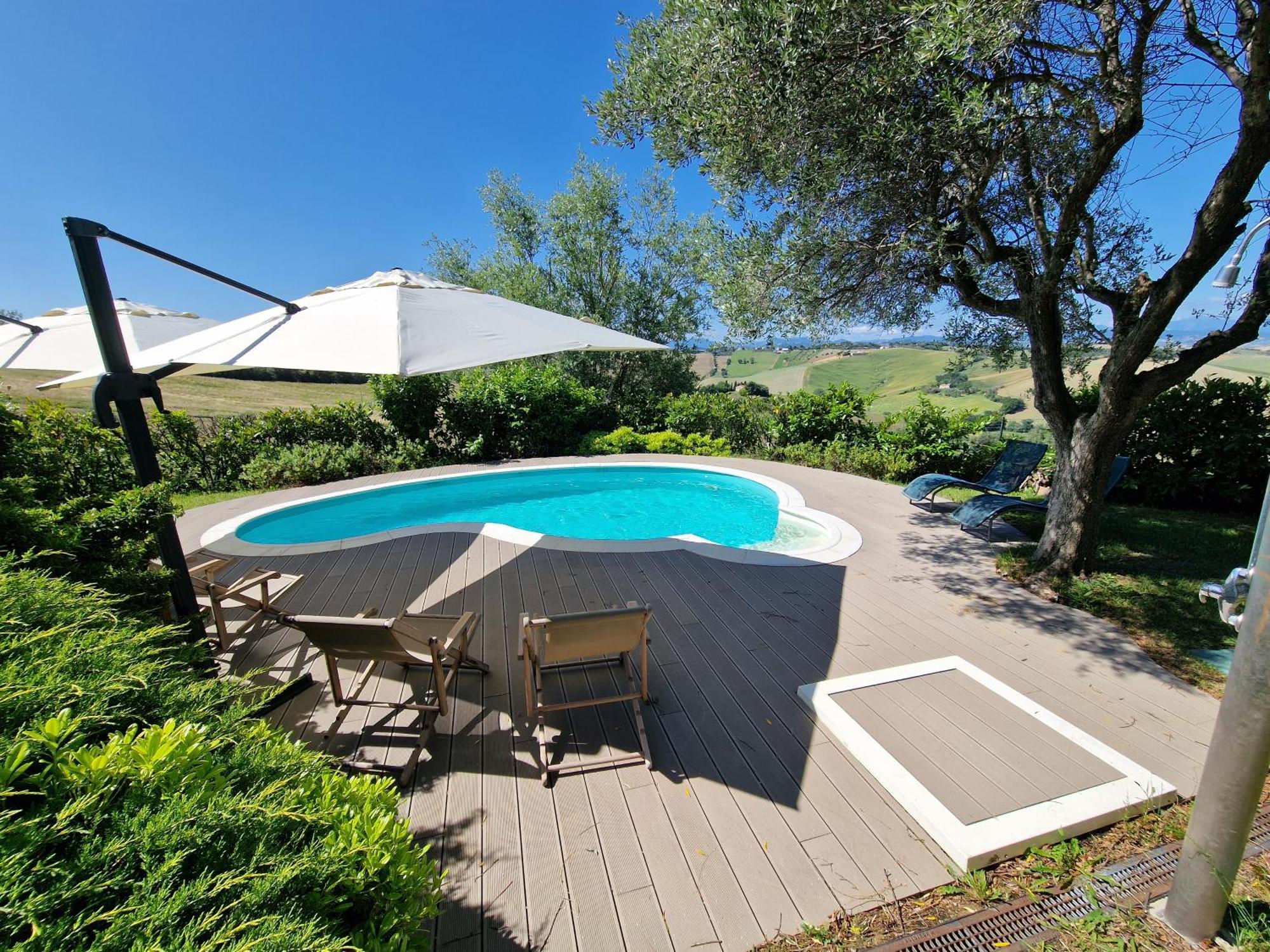 Casali Marchigiani - Ville Vacanza Private Con Piscina Ostra エクステリア 写真